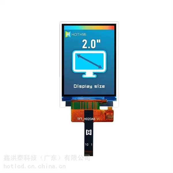 2寸TFT显示屏240*320分辨率SPI接口51单片机驱动彩屏