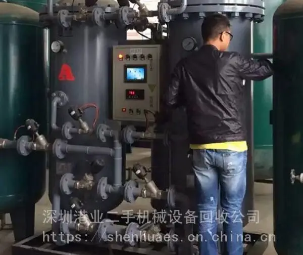 中山二手收购JH-1500制氧设备,液氧纯度99.6%工业制氧机ZH-Y011回收价格