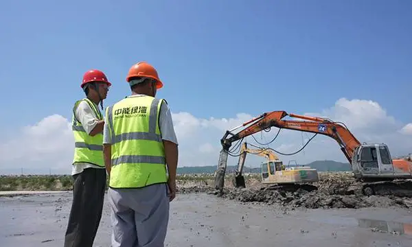 福建水下淤泥原位固化施工视频 欢迎来电 中能绿湾浙江环境科技供应