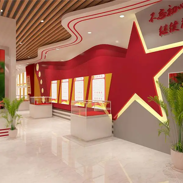 网上VR虚拟展厅设计,3D可视化技术智慧展馆展览设计