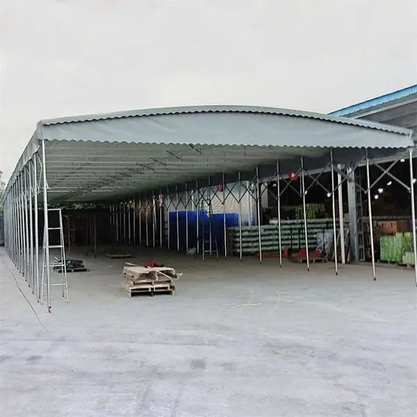 金华东阳遮阳篷ZSDY-01 大型移动停车棚 户外仓库帐篷