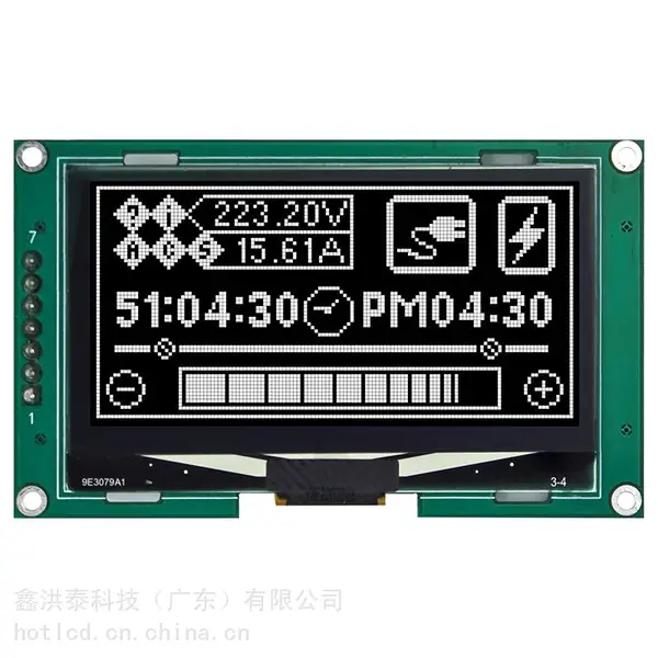 2.42��OLED��ʾģ��12864������ʾ��HTM-OLED2.42-SPI