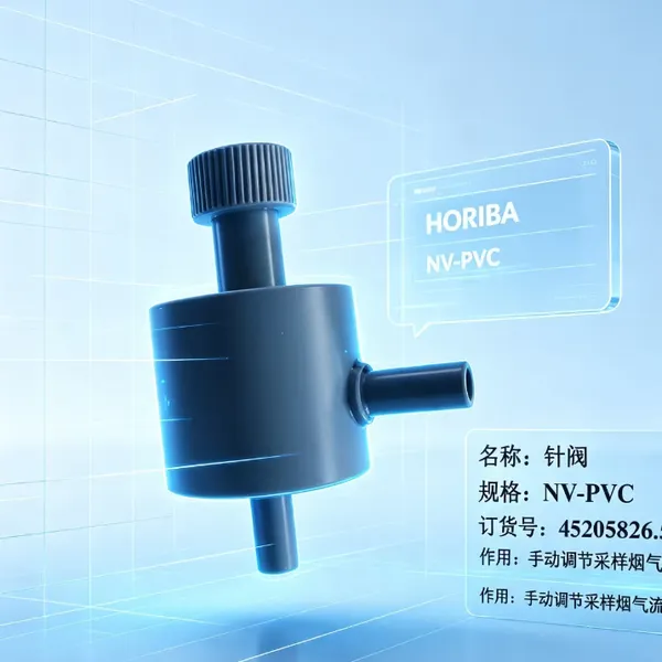 HORIBA NV-PVC针阀 烟气连续排放监测设备配件手动管控采样烟气进出气流量