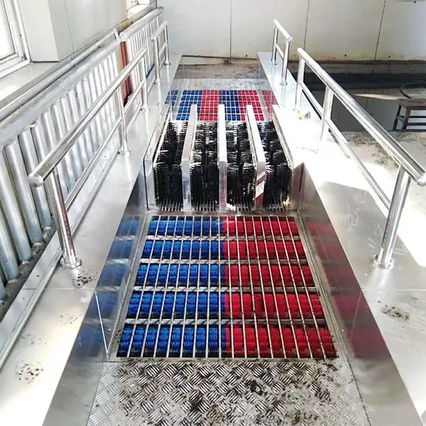 恒煤 节能型洗靴机 自动靴邦靴底一体式洗靴机 食品厂洗靴机定制