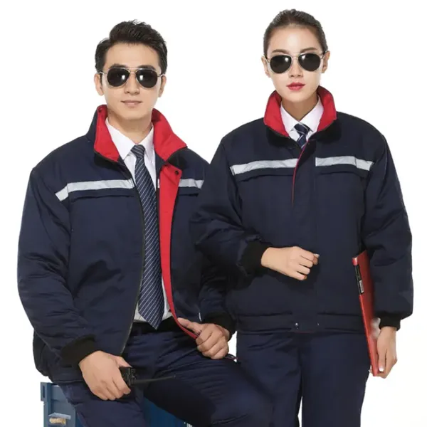 淄博劳保棉服订做_伟红服饰防寒劳保棉衣_临沂棉衣工作服订做厂家