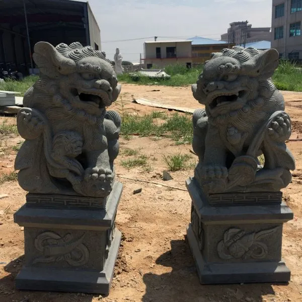 加工定做 石雕狮子南狮 动物雕刻 门口狮子石雕雕塑