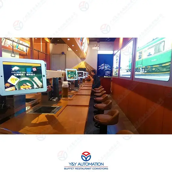 专业订造自助餐厅回转输送设备_广州昱洋品牌定制