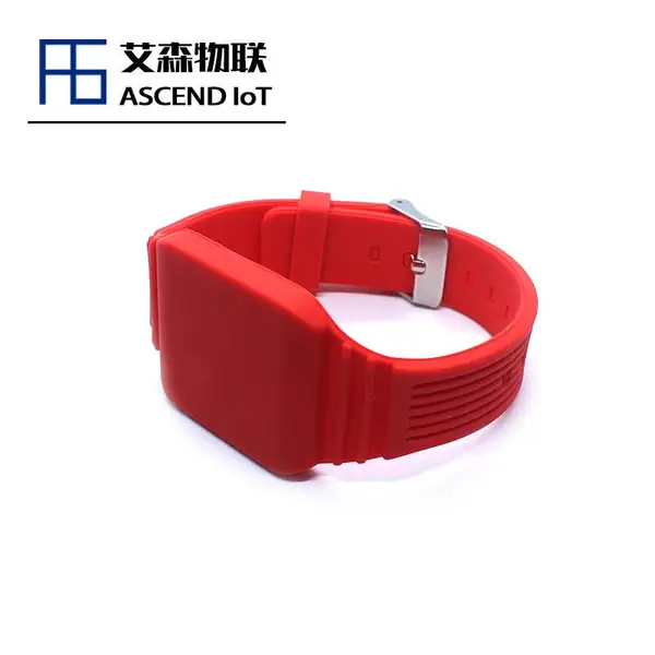 健身房会员管理防水rfid硅胶腕带 会所nfc手环