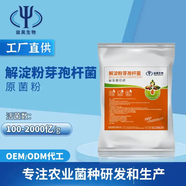 解淀粉芽孢杆菌工厂农业菌剂微生物菌种OEM代工贴牌解磷解钾固氮
