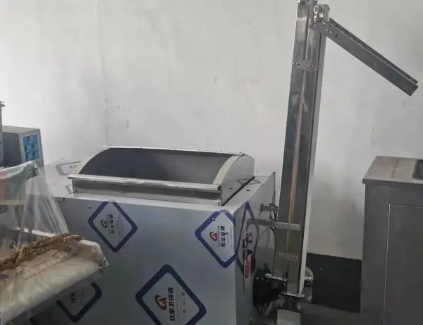 不锈钢食堂专用和面出馒头一体机 和面出馒头一体机 面粉提升机 祥永机械
