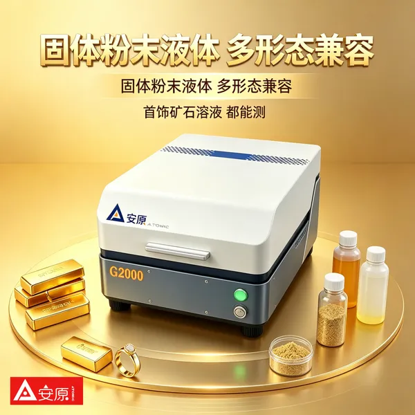 安原仪器牌G2000X荧光黄金纯度分析仪数字高压电源全封闭防辐射