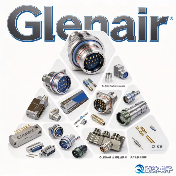 Glenair 805-004-22NF15-37AA 航空连接器 法兰安装 军品原标