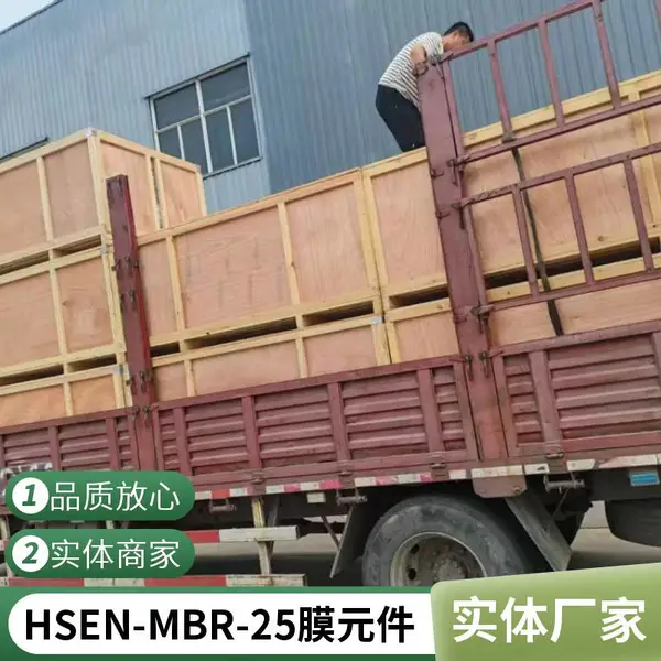 畜业厂废水 海森MBR中空纤维膜 25㎡ 内衬增强PVDF 出水稳定 抗污染