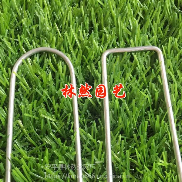 草坪钉 园林地钉 人造草坪固定钉 金属地膜钉 防尘网地钉钢丝地钉