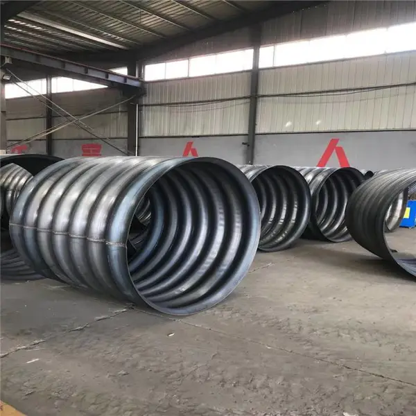 钢制波纹管涵参数 陕西整体钢波纹涵管 镀锌钢波纹涵管 公路涵洞排水