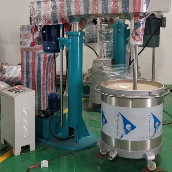 广东高速分散机 霍驰液压升降油漆油墨甲油胶搅拌机