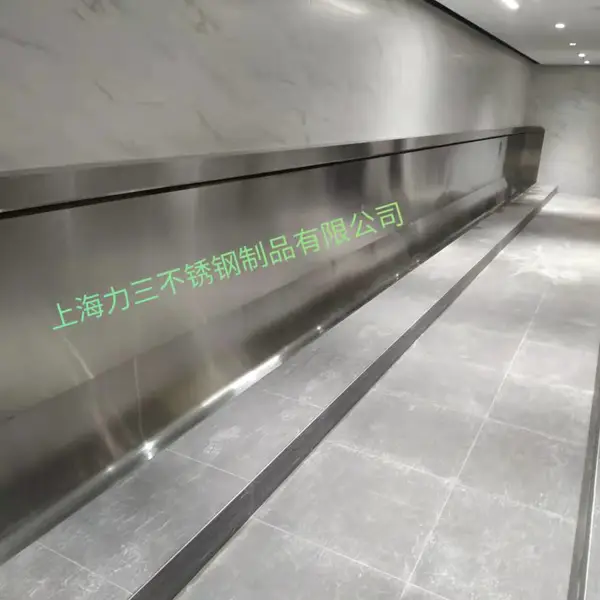 北京不锈钢小便池厂家不锈钢小便槽尺寸不锈钢水池