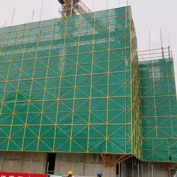 建筑安全网 爬架安装 全钢爬架防护网