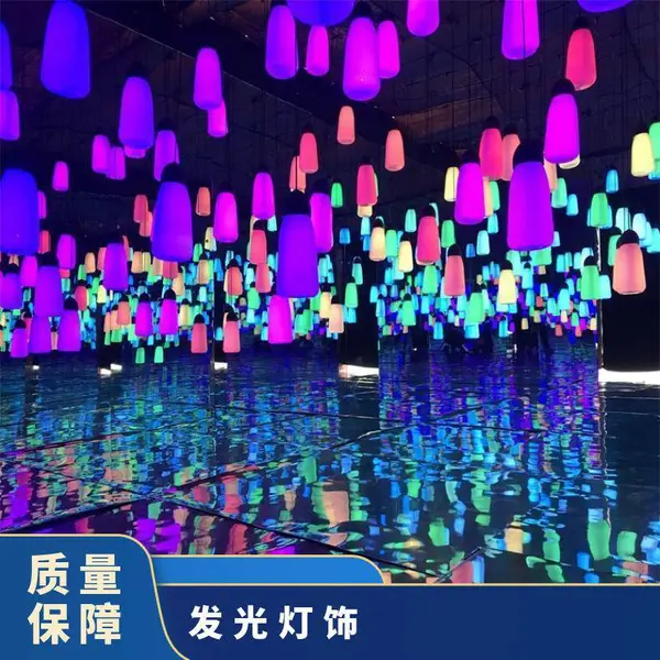 佐梵七彩呼吸灯节日装饰树木街区亮化 街道照明工程灯饰