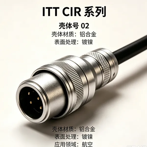 ITT Cannon PLB4G820E03 航空连接器 屏蔽抗干扰 军标品质