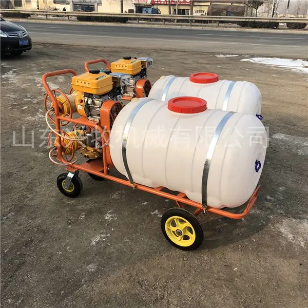农用汽油高压喷雾器 框架式打药机 三轮车自走式打药机