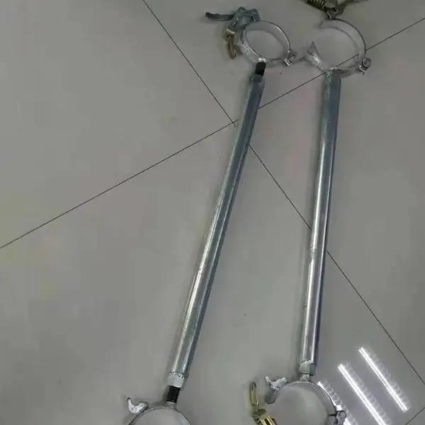 泳华 单体支柱刚性防倒装置 长短可调直杆样 适应不同支柱距