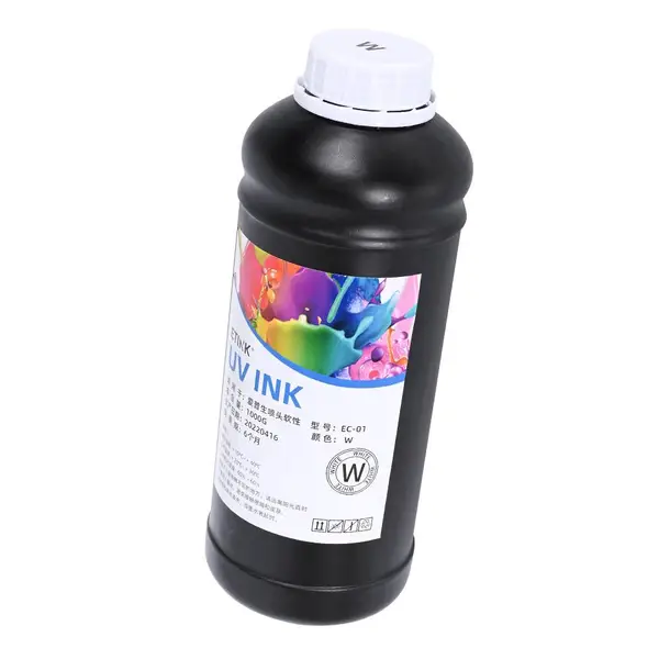 宜田uv墨水软性硬性uv墨水软壳皮革布料uv墨水水晶标uv墨水
