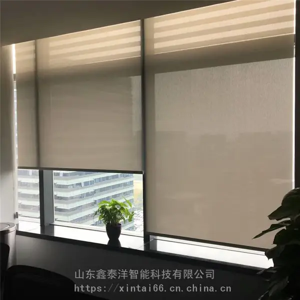 德州定做窗帘 办公楼遮光窗帘 办公卷帘 德州窗帘定做安装