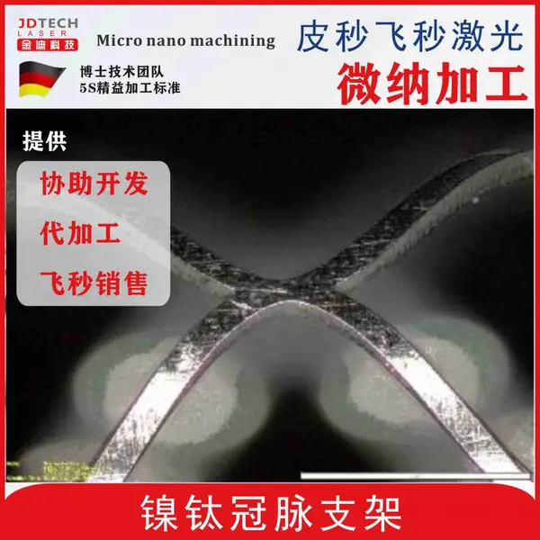 飞秒激光心脏冠脉神经支架激光切割代加工--罗芬支架激光切割