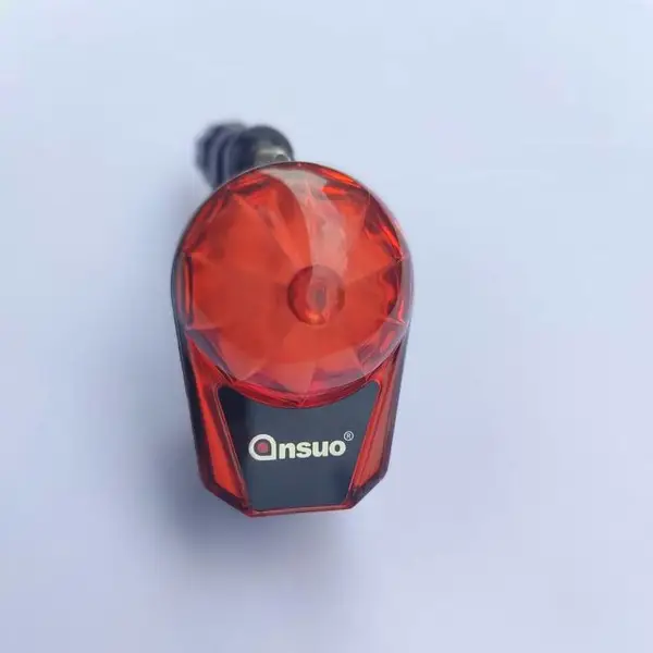 ANSUO自发电尾灯自行车配件自行车自发电尾灯