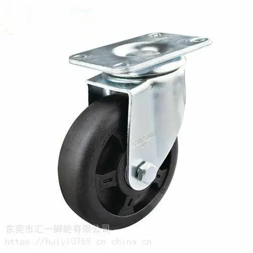 工业耐高温脚轮批发 中型4寸万向尼龙耐温轮批发