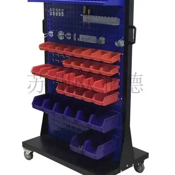欧亚德万能孔板架 机电产品展示挂板架 电动工具挂架