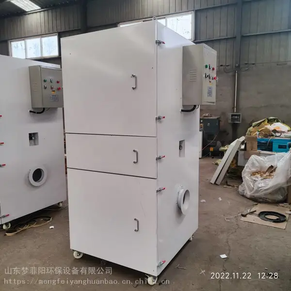 工业脉冲滤筒集尘器 燃煤锅炉烟尘处理 单机移动除尘器