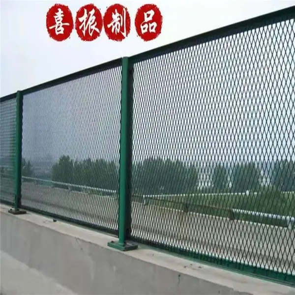 静电喷涂防抛网 高速公路护栏网 桥梁隔离防护网