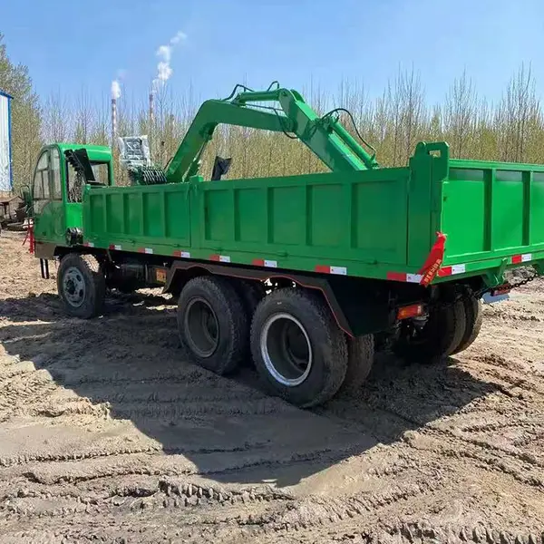 卡博恩 四不像随车挖掘机 大马力挖机 随车挖运输车