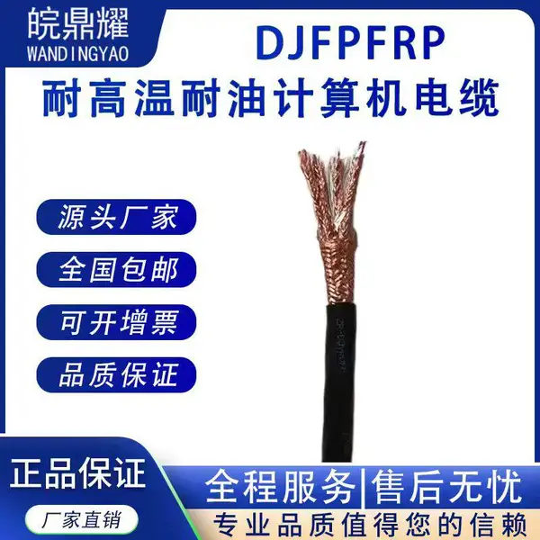ZRA-DJFPFP/R-2*3*1.0MM 耐高温防腐计算机屏蔽控制电缆