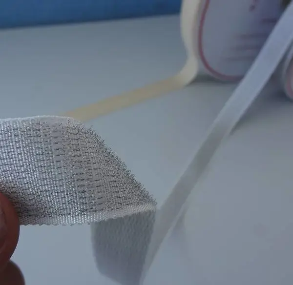 耐热260度防火阻燃不锈钢钩和PPS毛魔术贴粘扣带刺毛搭扣用于高温紧固件
