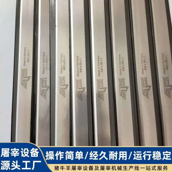 德国ASTOR去皮机刀片 去鱼皮去筋膜机刀 厂家直营