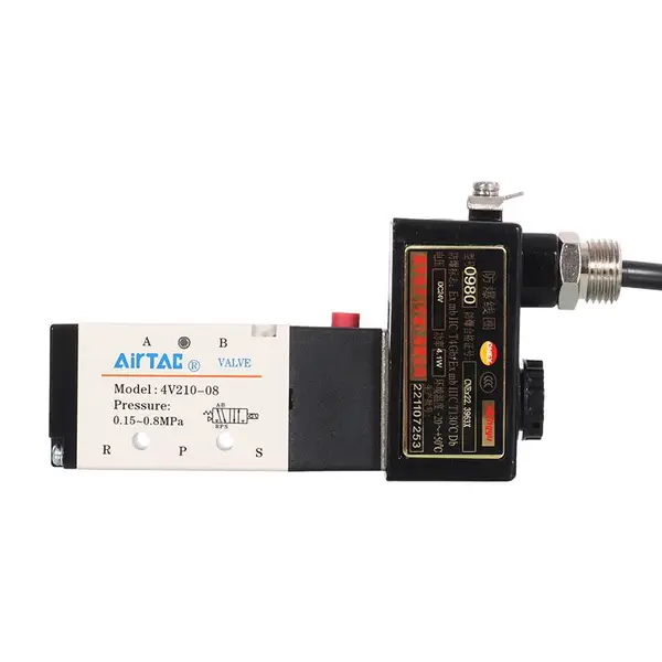 AirTACԭװ �ǵ¿����ʽ��ŷ� 4M210-06/08 4M310-08/10