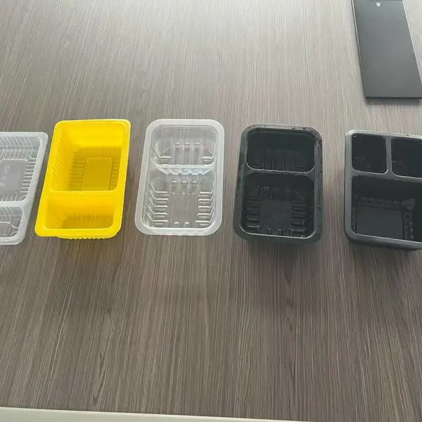 卤味包装塑料盒 熟食打包PP盒 卤菜吸塑盒 生产批发