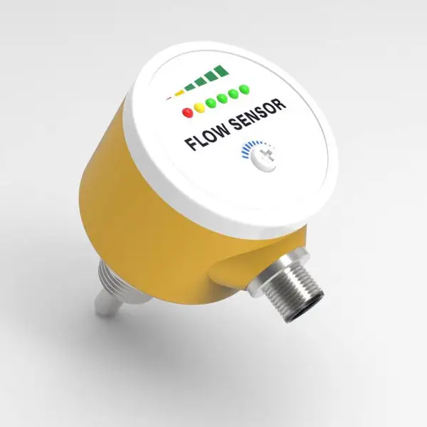 VOLKE 工业级不锈钢流量开关 IP67 防护等级 24V 水检测热导率分散式