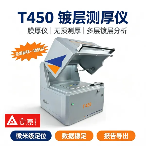 安原T450型膜厚仪可用于屏蔽效能EMI的厚度测试