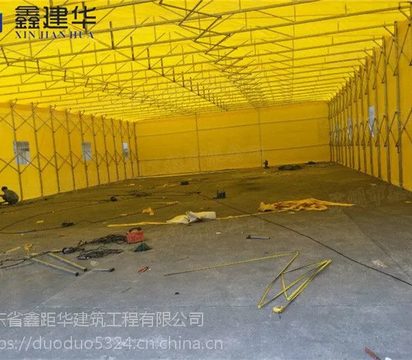 广东广州电动活动棚子移动推拉篷的尺寸定制户外活动棚