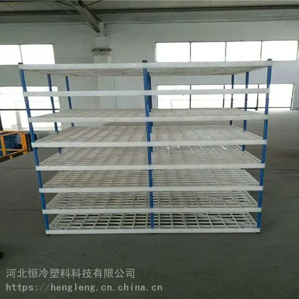 原料注塑成型网格填料 恒冷 810*810*30PP网格填料 污水塔填料