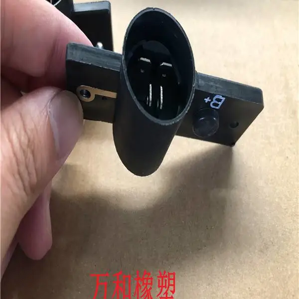 尼龙注塑件 小型塑料接头 穿板塑料接头 厂家定制供应
