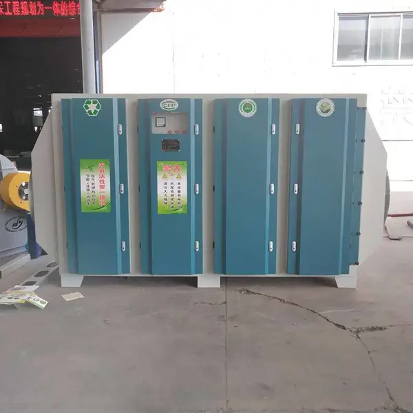 光氧活性炭一体机 哈密塑料加工废气除臭箱工厂直供