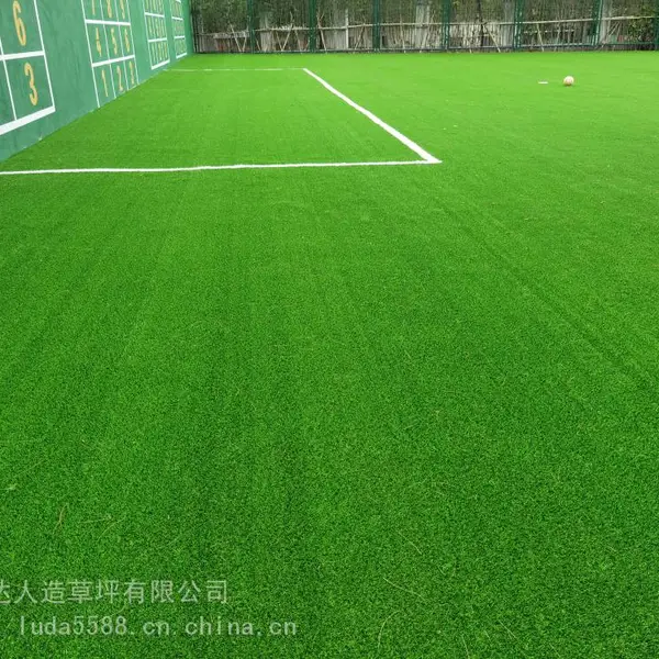 广东仿真人造假草坪户外草皮足球场人工铺设塑料假草垫
