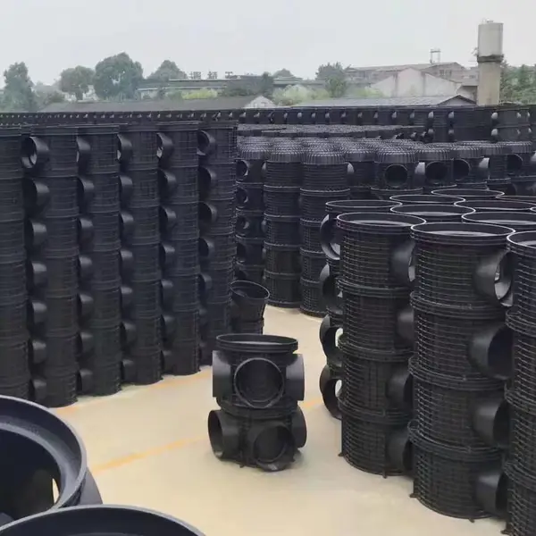 咸 阳武 功县HDPE塑料检查井/雨水沉泥检查井/污水流槽检查井630*300