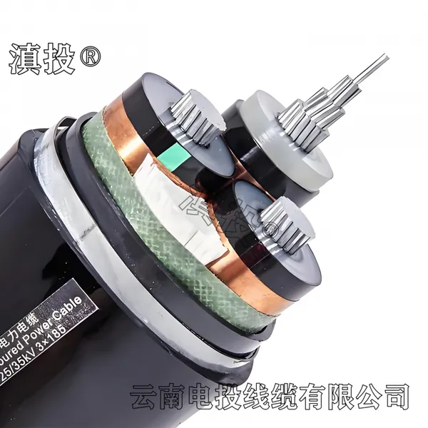 云南省 ZRC-YJLV22-3*400高压电缆厂| 电缆型号大全 | 滇投牌电缆