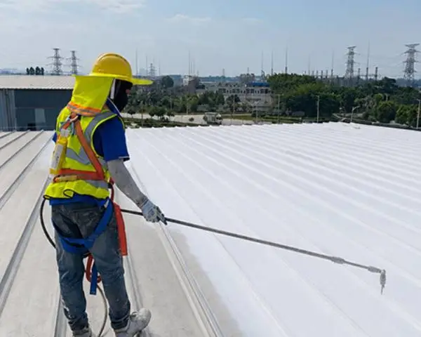 粉化屋面彩钢瓦防腐翻新漆防护涂装 佛山市特优舒新型材料供应